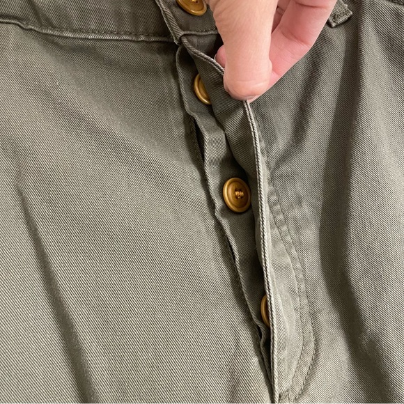 Imperfects Men’s Olive Utility Chino Pants Button Fly Sz 34 - Picture 6 of 11